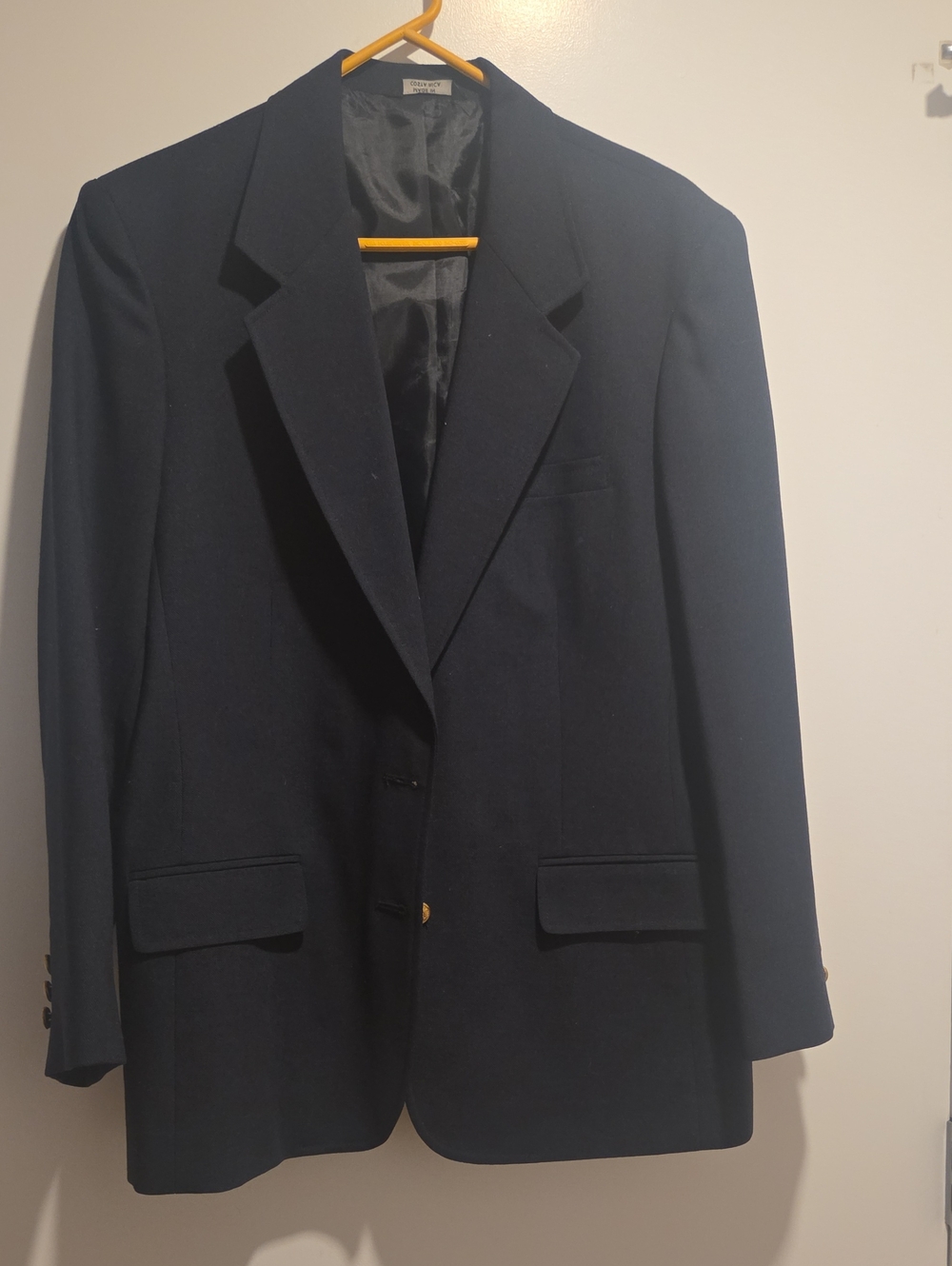 Edwards Classsic Women's Navy Blazer - Elegant Single-Breasted Jacket